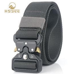Genuine Grey Series Nylon Tactical Belt Soft Real Nylon Hard Metal Quick Release Buckle Mens Sports Belt Dropshipping