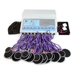 Electronic Muscle Stimulat Slimming Machine Russian Wave ems Electric Stimulator include breast firming and face pads