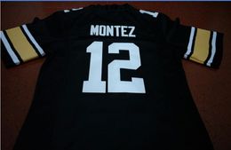 Custom Men Youth women #12 Steven Montez Colorado Buffaloes Football Jersey size s-5XL or custom any name or number jersey