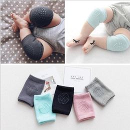 Baby Knee Pads Socks Non Slip Infants Smile Pads Newborn Crawling Elbow Protector Leg Warmer Kids Safety Kneepad Boys Girls LSK333-2