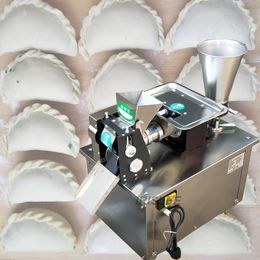 2023 conveyor belt new model electric samosa dumpling making machine empanada maker frozen gyoza making machine