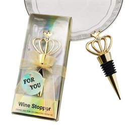 Creative wine stopper, wine bottle stopper, metal crown, wine stopper, gift, wedding supplies, small gift in return