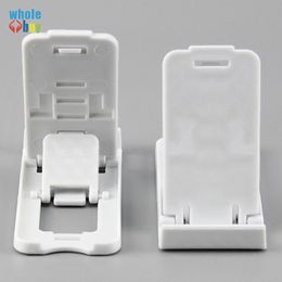 500pcs/lot Big bench style Universal Stand Mount Phone Holder For Smartphone Folded Holder Adjustable Support Cell Mobile Phone Holder