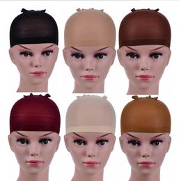 Elastic Wig Caps High Quality Stretchy Nylon Wig Caps Stocking Caps For Wigs Wig Cap For Women and Men