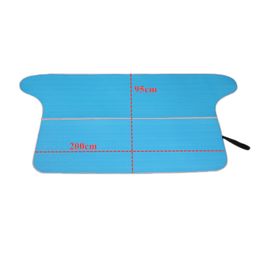 200 95 Cm Big Size Fashion Car Exterior Accessories Windshield Sunshades Anti Snow Frost Ice Windshield Sun Shade Dust Protector2472