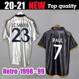 soccer jersey 7 UK - #7 RAUL R.CARLOS HIERRO REDONDO MORIENTES 1998 1999 2000 Real Madrid retro soccer jersey 98 99 00 vintage football shirt classic camiseta