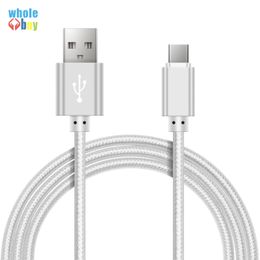 2m pure Colour Fast Charger USB-C / Micro USB cable for android mobile phone