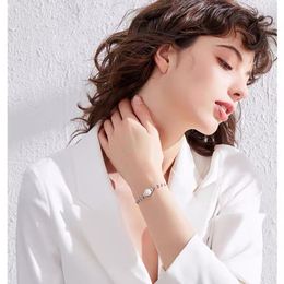 Popular S925 pure silver shell Star leaf Bracelet push pull adjustable fashion personality trend high quality luxury women's Free shipp