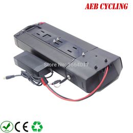 Lithium ion ebike battery pack high power 48V 13Ah RB-3 rear rack Li-ion electric bicycle for city bike with charger