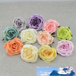 Free shipping cheap 10pcs/lot Artificial flowers roses wedding flower decoration silk flower simulation Room Decoration