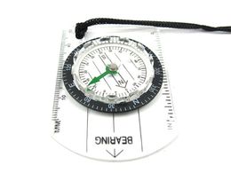 Compass Desert Island Seek Survival Compasses Multi Function Ruler Transparent Glass Rope Binding Bearing Observe Location 1 65cs C2