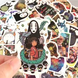 Pack of 50pcs Wholesale Cartoon Stickers Lovely Japan Anime Decals Laptop Skateboard Motor Bottle Car Waterproof Decal Bulk Lots