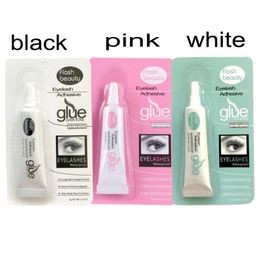 Eyelash Glue Clear-white/Dark-black Waterproof Eye Lash Glue False Eyelashes Makeup Adhesive Cosmetic Tools
