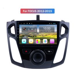 2 Din Autoradio Car Radio Video for Ford FOCUS 2012-2015 9" HD Touch Screen Digital Display Bluetooth FM DVD USB SD Mirror