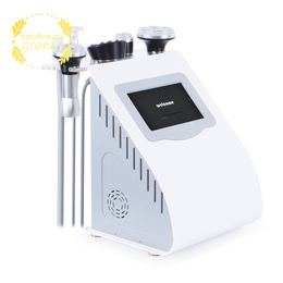 Brand New 5 In1 Ultrasonic Unoisetion Cavitation Radio Frequency RF Face Vacuum Lift Cellulite Slimming Machine