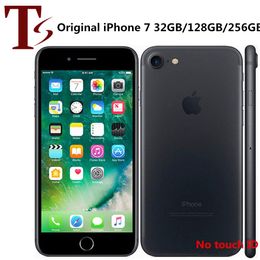 Refurbished Original Apple iPhone 7 4.7 inch No Fingerprint iOS 10 Quad Core 2GB RAM 32/128/256GB ROM Unlocked 4G LTE Phone