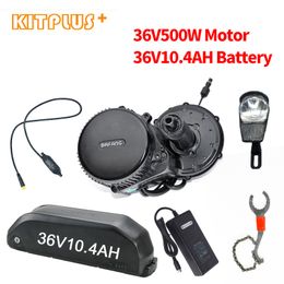 Bafang BBS02 500W 36V E-bike Kit 8fun Motor Bicycle Engine Battery 10.4AH Electric Bike