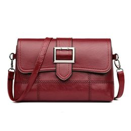 Marke Designer Frauen Umhängetasche Mode Handtasche und Geldbörse PU Leder Crossbody Taschen für Frauen 2020 Neue schwarze Ampere; rot