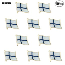 Finland Flag Lapel Pin Flag badge Brooch Pins Badges