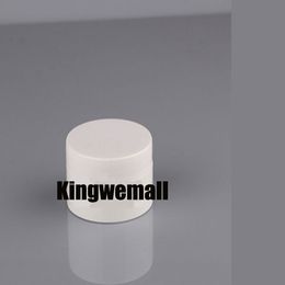 Wholesale 300pcs/lot Capacity 15g 15ml Empty PET White Cream Jar For Cosmetic Packaging OT10