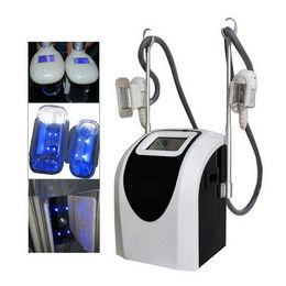 Portable Cool Body Sculpting Fat Freezing Machine Freeze Fat With 2 Freezing Heads Can Work At The Same Time