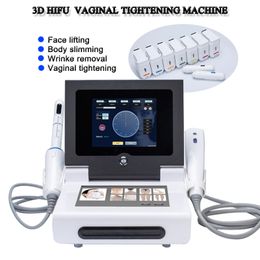 3D HIFU إزالة التجاعيد تنحيف الجسم 3 في 1 شد مهبلي آلة إعادة الالتقاء الموجات فوق الصوتية الموجات فوق الصوتية