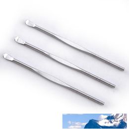 Ear Health Care Tool Ear Pick Earpick Spoon Stainless Steel Ear Wax Curette Remover Free Shipping LX3877