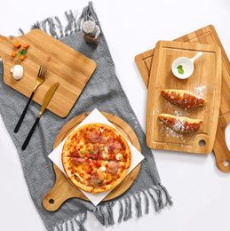 Cutting Board Eco-friendly Chopping Block Cutting Board Sushi Plate Serving Trays Bread Dish Fruit Plate Sushi Tray KKA7918