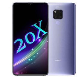 Original Huawei Mate 20 X 20X 4G LTE Cell Phone 8GB RAM 256GB ROM Kirin 980 Octa Core Android 7.21" OLED Full Screen 40MP AI NFC 5000mAh Fingerprint ID Smart Mobile Phone