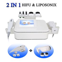 Portable Liposonix body slimming Liposuction Machine Professional HIFU lift face Weight Loss equipment