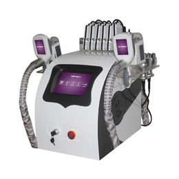 5 in 1 Cryolipolysis Cavitation RF Slimming Lipo Laser Facial Machine Fat Freezing Cool Cryo Therapy Weight Loss Beauty Equipment