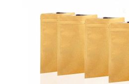 Small Kraft Paper Packaging Seal Bag 6*8 cm Aluminium Foil Inside With ZipperDried Fruit Storage