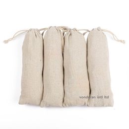 Tableware straw bundle bags Gift Presentation wine bottle package bag Packing Bag Pulling Rope Bags