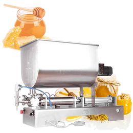 110V 220V Paste liquid filling machine quantitative stainless steel U-shaped mixing filling machine