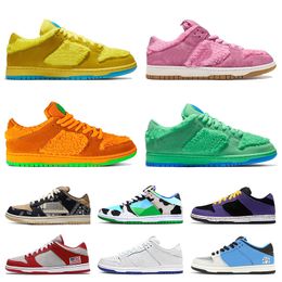 green and yellow samba trainers