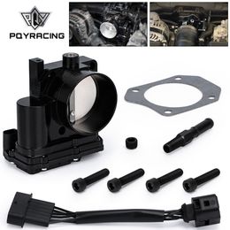 PQY - 72mm DBW Drive-By-Wire Throttle Body For 06-11 Honda Civic Si S2000 Acura TSX Plate Gasket Curve PQY-TTB91