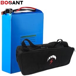 Rechargeable Electric bike battery 48V 50Ah Lithium 26650 For Bafang 1000W 1500W 2000W 2500W Motor +5A Charger +Bag