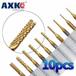 1.0mm Carbide End Mill Engraving Bit Carving Drill for SMT CNC PCB Cutter Hot