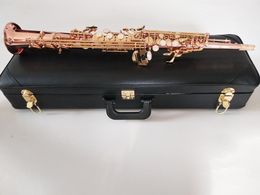 Musical instrument professional grade S-992 Soprano Saxophone B flat playing professionally Top Free shipping