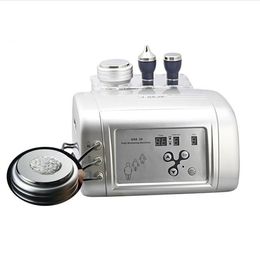 Portable 3 in 1 ultrasound cavitation slimming machine for salon and home use with 1MHZ and 3MHZ ultrasonic for facial treatment