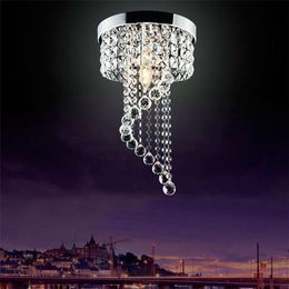 Modern Crystal Ceiling Light Lamp K9 LED Chandelier Living Room Lights Hallway Stairs Hotel Fixture Lighting Lamparas De Techo lustre Luminaria