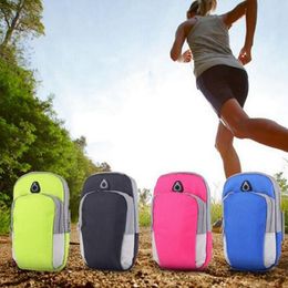 6.0" Universal Mobile Phone Bags Holder Outdoor Sport Arm Pouch Bag For Phone On Hand Sports Running Armband Bag Case waterproof