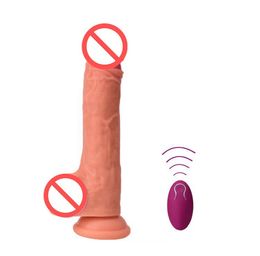 Penis Dildo Vibrator For Women Remote Masturbator Silicone Huge Big Dildo Realistic Men Anal adult Sex Toys J1739