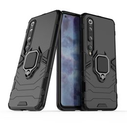 Armor Shockproof case Rotating Metal Ring Holder Protective Cover for Xiaomi Mi 10 Pro 6X MI 8 9 SE Lite cc9 A3 lite Note 10 CC9 Pro