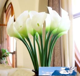 Elegant 6"*3.5" Latex Calla Lily Artificial Flowers Multi Colors Decorative Flowers Artificial Lily Wedding Party Event Decorations Flower