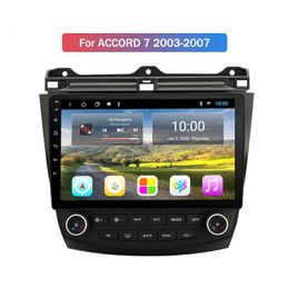 Double Din Multimedia Bluetooth USB FM GAME Car Video Stereo 10 Inch Android Radio for Honda ACCORD 7 2003-2007