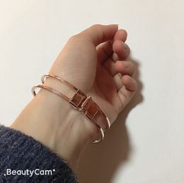 Fashion Classic Stretch the pearl C Bracelets Copper bottom simple open bangle hand chain Jewellery Accessories for ladies collection bracelets items vip gift