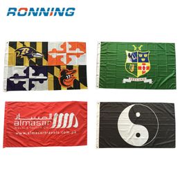 Cheap Advertising Custom 3x5ft Flags, All Countries custom print flags,Club Sports Festival Hanging, Free Shipping