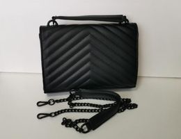 diagonal crossbody bags women handbags purses black chain shoulder bags good quality pu leather classic hot sale style ladies tote bag