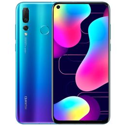 Original Huawei Nova 4 4G LTE Cell Phone 8GB RAM 128GB ROM Kirin 970 Octa Core Android 6.4" Full Screen 48MP AI Face ID Fingerprint Smart Mobile Phone